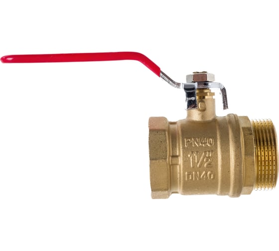 Шаровой кран ProfECO 1 1/2 ВР-НР, муфтовый, ручка, Ду40, Ру40 11Б27п1 PE-112FML