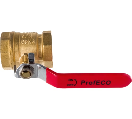 Шаровой кран ProfECO 1 1/2 ВР-ВР, муфтовый, ручка, Ду40, Ру40 11Б27п1 PE-112FFL
