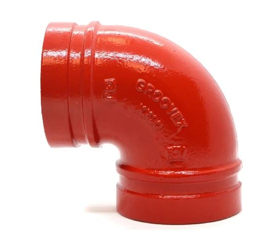 Колено GROOVEX GROOVED ELBOW 90 SHORT RADIUS 3 - 89 mm KK9089
