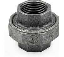 Американка AV Engineering под конус 1 1/2 вн.-вн., чугун черный, AVEC541000112