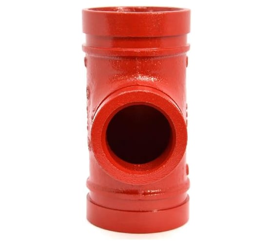 Тройник GROOVEX GROOVED REDUCING TEE 2 1/2x1 1/4 - 76x42mm TPM7642