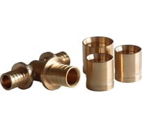 Тройник переходный с надвижными гильзами Heisskraft 25x20x20 4104252020