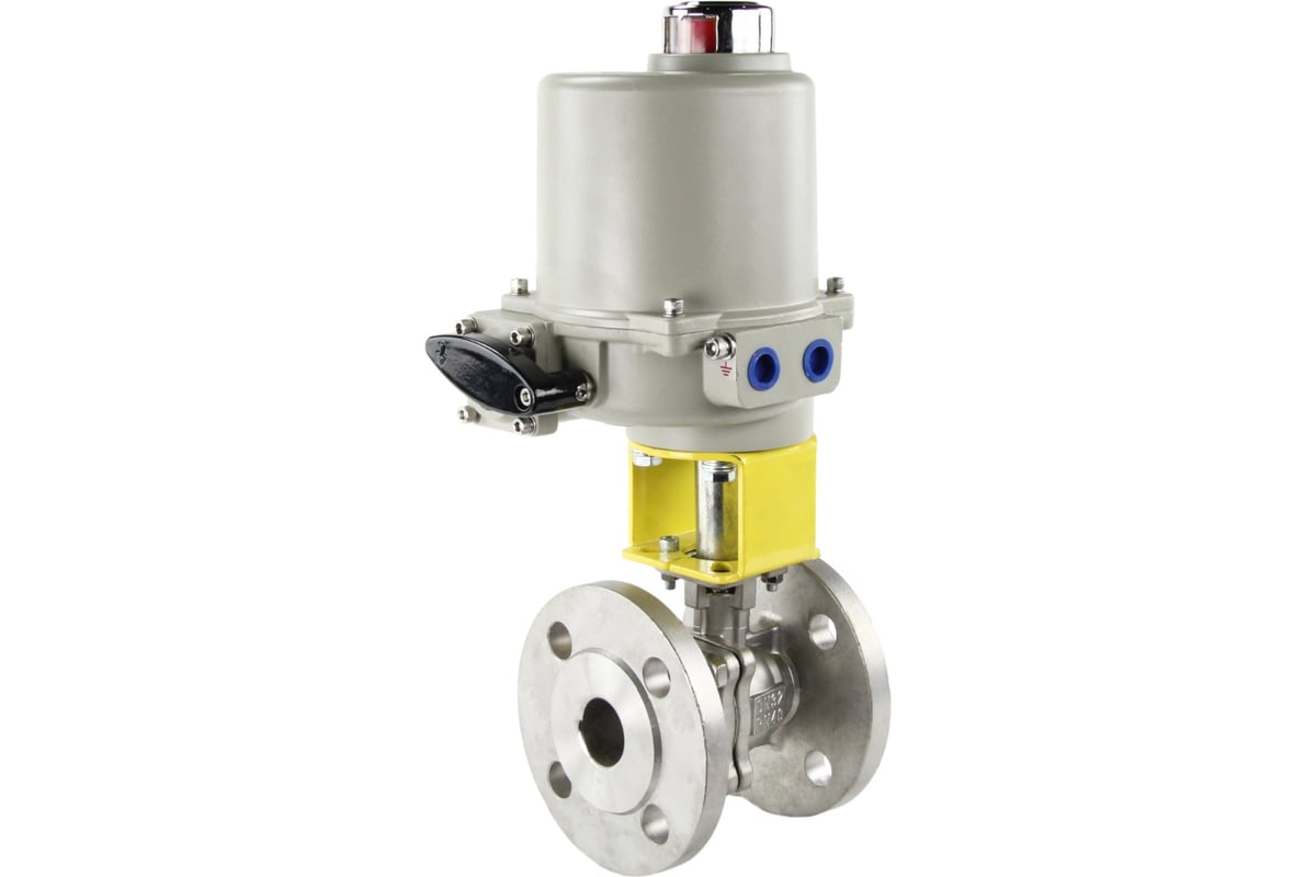 Шаровой кран DN.ru кшфп.316.200 ду40 ру40 электропривод гз-оф-80/21к ...