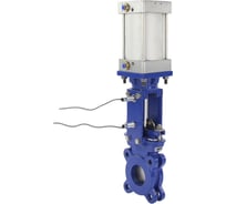 Задвижка шиберная GGG40-SS304-EPDM-2W-DA Ду300 Ру6 DN.ru пн-привод, ИД D040-03039