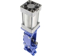 Задвижка шиберная DN.ru WCB-SS304-1W-DA Ду125 Ру10 пн-привод, пн-распр 24В, ИД D040-03079