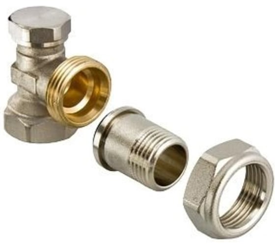 Клапан настроечный для радиатора угловой ООО ПКФ Сварком 1/2 VT.019.N.04 s012888