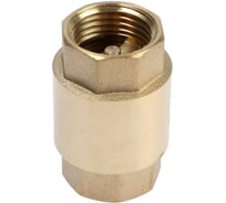 Клапан обратный ООО ПКФ Сварком д=15 латунь с мет.седломs002251