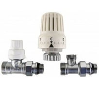 Комплект терморегулирующего оборудования для радиатора ООО ПКФ Сварком угловой 1/2 ( VT.045.N) (1 шт.) СанТех s020232