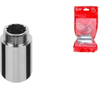 Удлинитель усиленный AV Engineering 1 вн.-нар., 50 мм, хром AVE301035