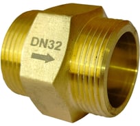 Клапан обратный латунный Апогей DN32-PN10-G1 1/4-ЦЦ 210016