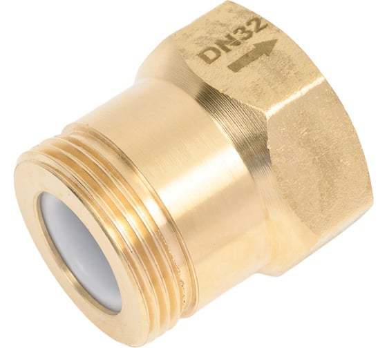 Клапан обратный латунный Апогей DN32-PN10-G1 1/4-МЦ 210004 1