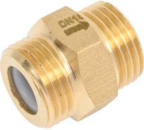 Клапан обратный латунный Апогей DN15-PN10-G1/2-ЦЦ 4 шт 211013