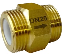 Клапан обратный латунный Апогей DN25-PN10-G1-ЦЦ 210015