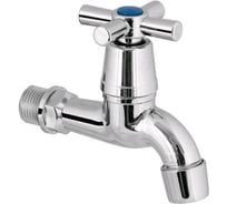 Кран ООО ПКФ Сварком д=15 водоразборный пласт. хром (ST5106) (уп/2шт.) СанТех s052148