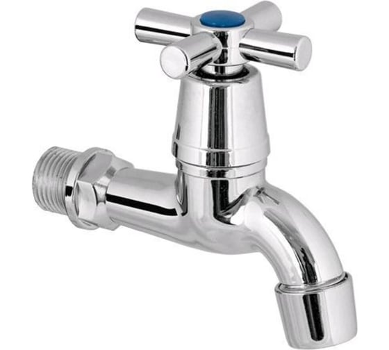 Кран ООО ПКФ Сварком д=15 водоразборный пласт. хром (ST5106) (уп/2шт.) СанТех s052148