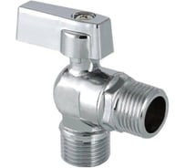 Шаровой кран ООО ПКФ Сварком 1/2x3/4 угловой для подключения ст.приборов с отражателем (1 шт.) СанТех s021009