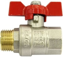 Кран шаровый ООО ПКФ Сварком д= 20 б г/ш полнопроходной, ГОСТ (VT.418.N.05) (1 шт) s071122