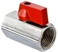 Кран шаровый ООО ПКФ Сварком д= 15 г/г мини (VT.330.N.04) (1 шт) s002509