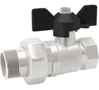 Кран шаровый ООО ПКФ Сварком д=15 б г/ш (американка) полный проход (1 шт) s028047