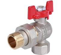 Кран шаровый ООО ПКФ Сварком д=20 б г/ш угловой (американка) (1 шт) s032582