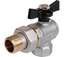 Кран шаровой ООО ПКФ Сварком д=15 б г/ш угловой (американка) (1 шт.) СанТех s012081