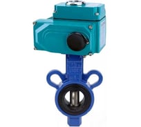 Затвор DN.ru AL-316L-EPDM Ду32 Ру16, 1/4-оборотный электропривод QT2-020 380В D050-70619