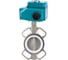 Затвор DN.ru 316-316-PTFE-2W-Fb Ду40 Ру16, 1/4-оборотный электропривод QT2-020 24В D050-70437 1