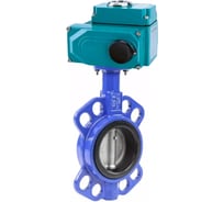 Затвор DN.ru WCB-316-NBR-2W-Fb Ду125 Ру16, 1/4-оборотный электропривод QT2-020 380В D050-70561