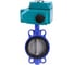 Затвор DN.ru QT450-QT450-NBR-2W-Fb-H LUG Ду125 Ру16, 1/4-оборотный электропривод 24В D050-70678 1