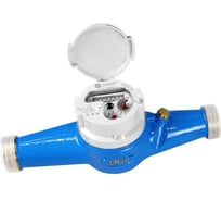 Счетчик воды многоструйный БАЙКАЛ DN 25 L-260 для холодной и горячей воды (до 50°С) с КМЧ и обратным клапаном С-400 "Байкал"-25-260-В