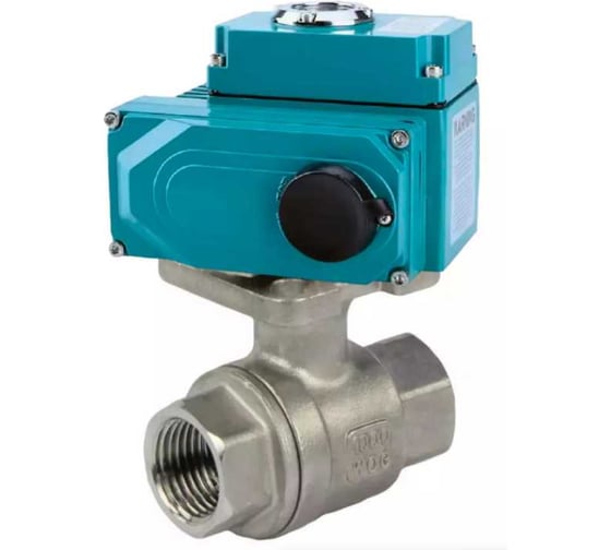 Кран шаровой DN.ru КШМП.316.230-ISO Ду50 Ру63 с электроприводом QT2-020 380В D160-60644 1