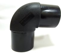 Отвод Идеопласт 90гр. SDR17 фитинг ПНД o90d110