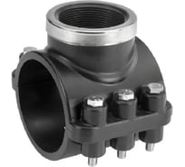 Седелка с внутренней резьбой 160x4 с металлическим кольцом ООО "ПК АкваЭлемент" EL-S-01-1604