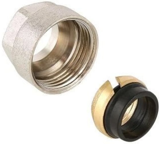 Фитинг коллекторный ООО ПКФ Сварком обжим для медной трубы 15x3/4 (VT4430.NVE15) s043377