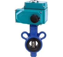 Затвор DN.ru AL-316L-EPDM Ду25 Ру16, 1/4-оборотный электропривод QT2-020 220В D050-70616