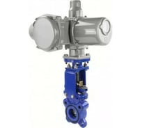 Шиберная ножевая задвижка DN.ru ДУ50 Ру16 электропривод ГЗ А.50/12 220В D040-02625