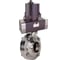 Затвор дисковый DN.ru 304-304-EPDM-2W-W-H Ду65 Ру10 электропривод 220В D050-81312 1