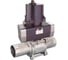 Кран шаровой DN.ru 304-304-PTFE-W-ISO-H LONG Ду65 Ру25 электропривод ЭПВП-007 220В D160-63054 1