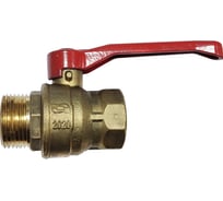 Шаровой кран НЗГА КШ-25 муфтовый, латунный, вода, ВхН р 00-00000419