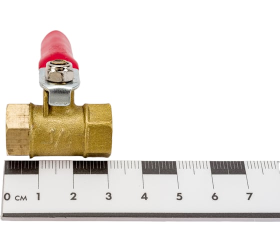 Шаровой кран Pegas pneumatic внутренняя резьба 1/4"F х1/4"F 4405