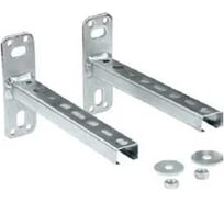 Пара кронштейнов для настенного монтажа котельного коллектора Giacomini  R586SEP, с шайбами и гайками М8 GIA R588SEY01