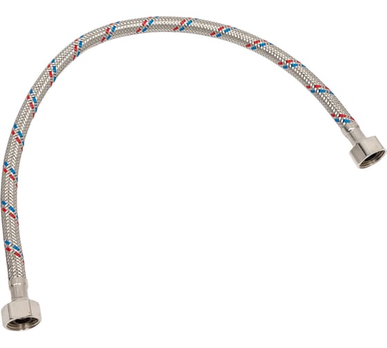 Подводка гибкая для воды FRESSO Г1/2"-Г1/2", 50 см 573-219 1