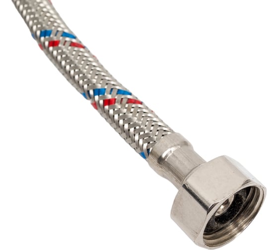 Подводка гибкая для воды FRESSO Г1/2"-Г1/2", 50 см 573-219