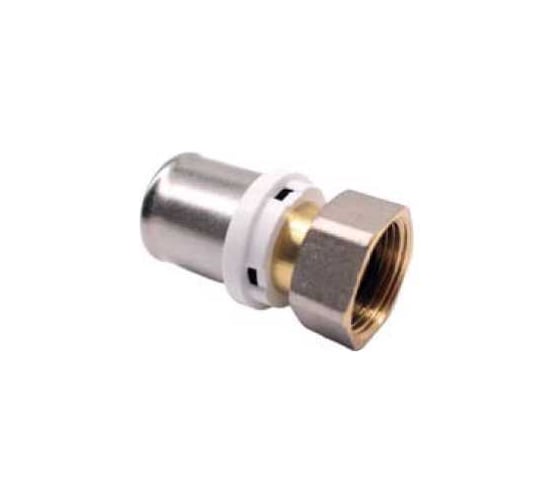 Пресс-фитинг муфта K-FLEX SOLID с накидной гайкой, 16x3/4 мм 86MLAE1A010700C 1