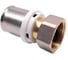 Пресс-фитинг муфта K-FLEX SOLID с накидной гайкой, 32x1 1/4 мм 86MLAE1A040800C 1