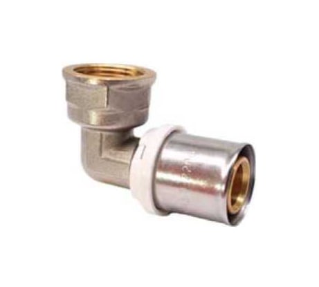 Пресс-фитинг угол K-FLEX SOLID c накидной гайкой соединением 90 16x1/2мм 86MLAR1A010500C