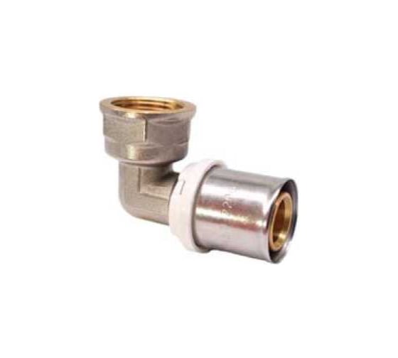 Пресс-фитинг угол K-FLEX SOLID c накидной гайкой соединением 90 26x1 мм 86MLAR1A090600C