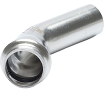 Угольник однораструбный FRANTA 45 ВПр-НПр, 35, из нержавеющей стали SUS 304, V83500000