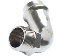 Угольник-переходник FRANTA ВПр-НР, 18хG1/2, из нержавеющей стали SUS 304, V19181200G