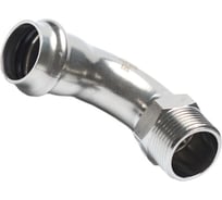 Угольник-переходник FRANTA ВПр-НР, 54хG2, из нержавеющей стали SUS 304, V19542000G